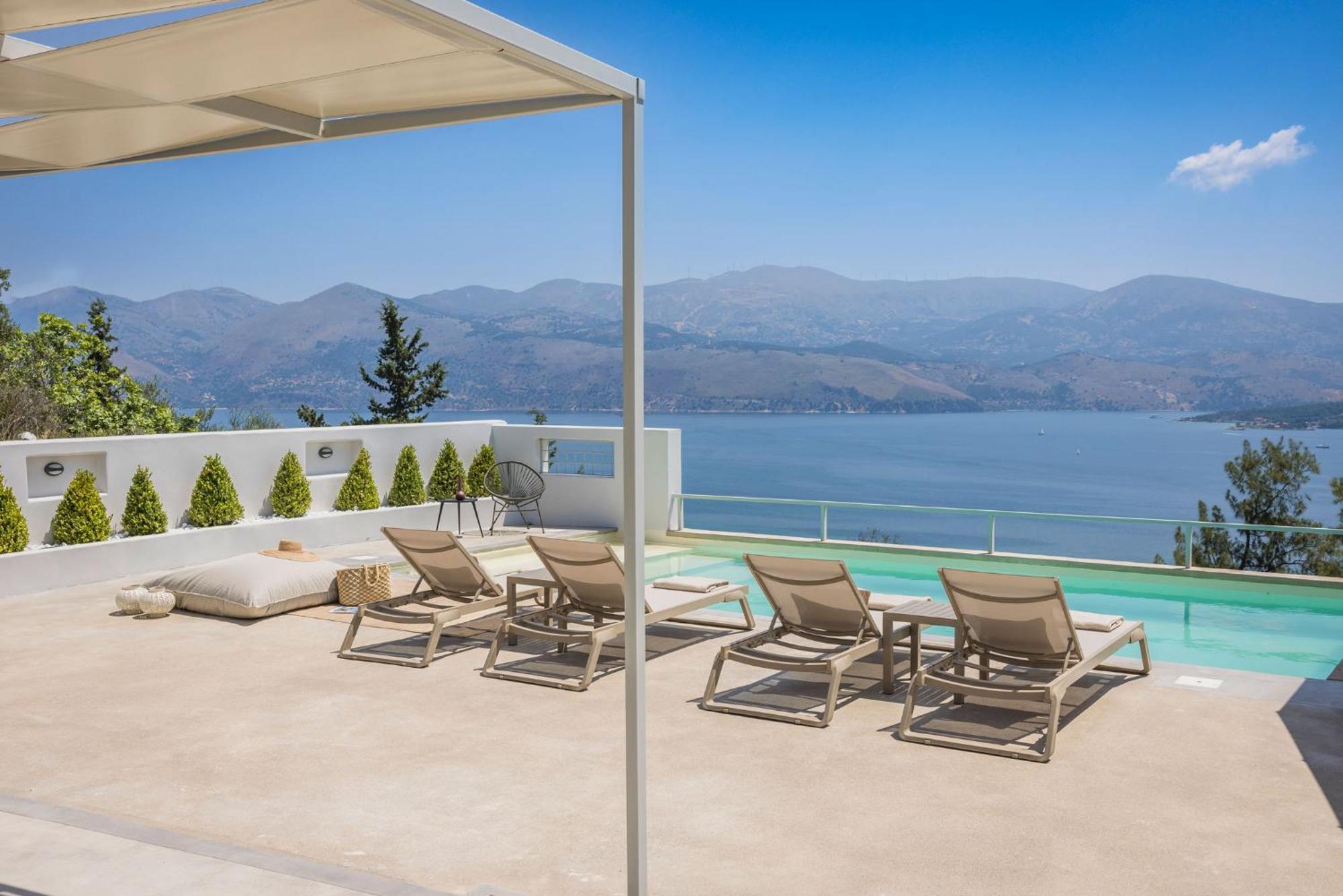 Villa Mirto - Iris Sunset Villas Lépeda Kültér fotó
