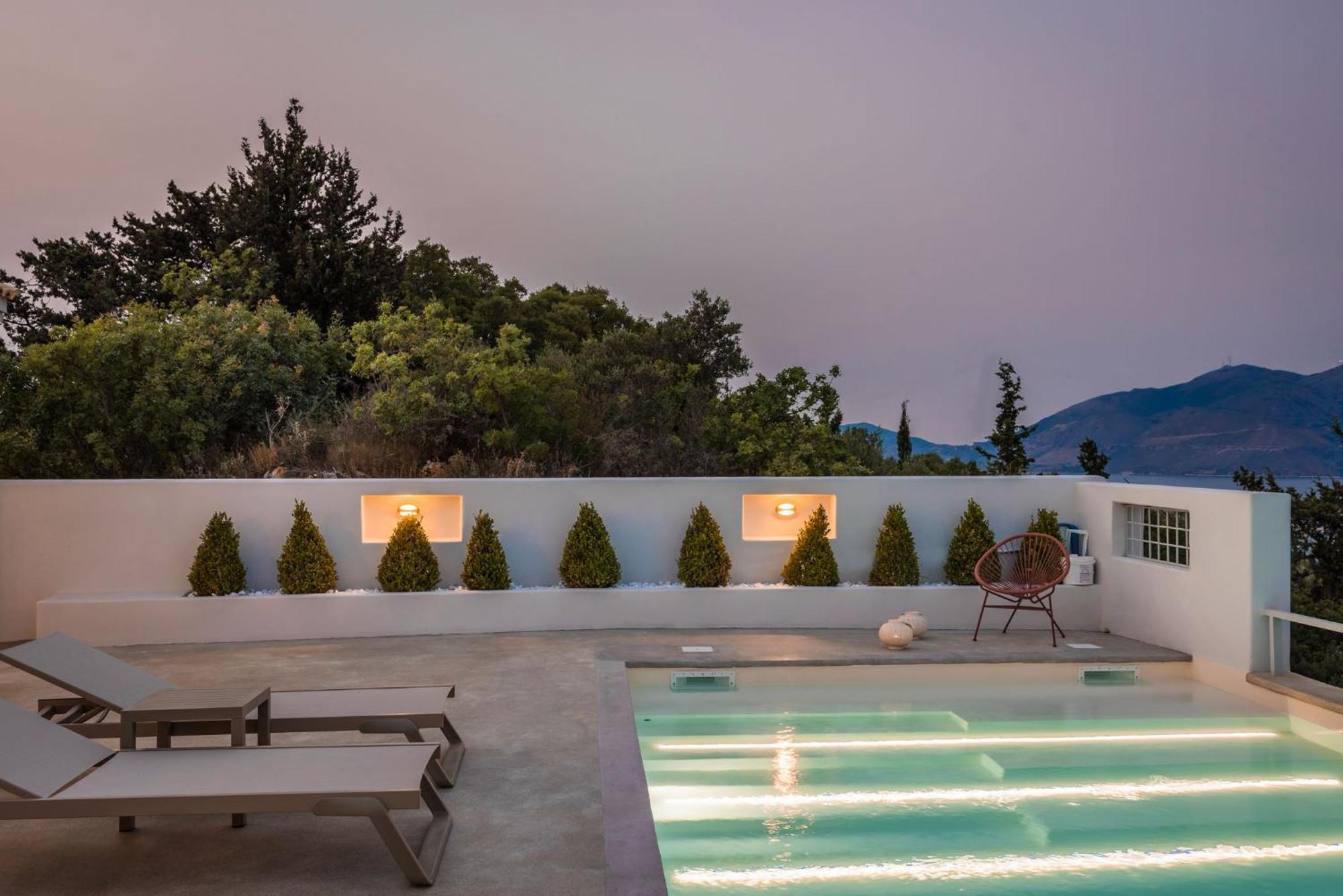 Villa Mirto - Iris Sunset Villas Lépeda Kültér fotó