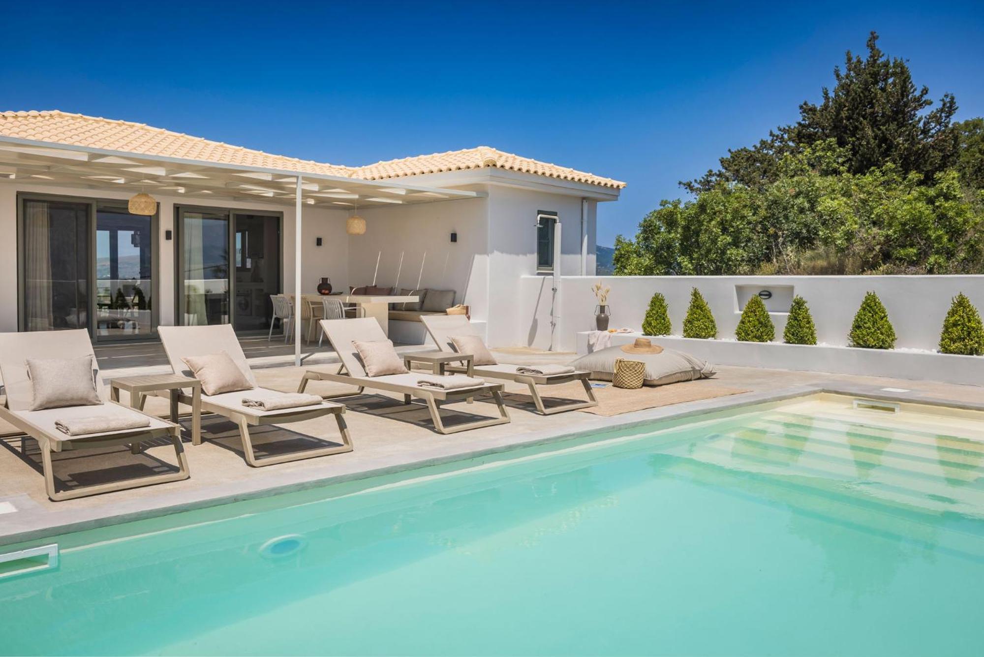 Villa Mirto - Iris Sunset Villas Lépeda Kültér fotó