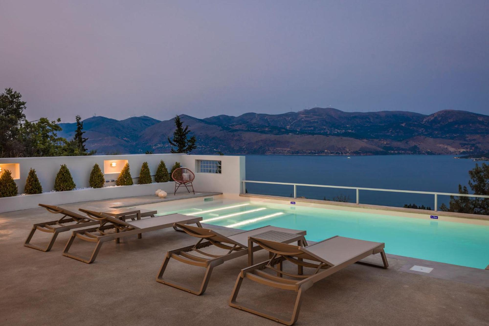 Villa Mirto - Iris Sunset Villas Lépeda Kültér fotó