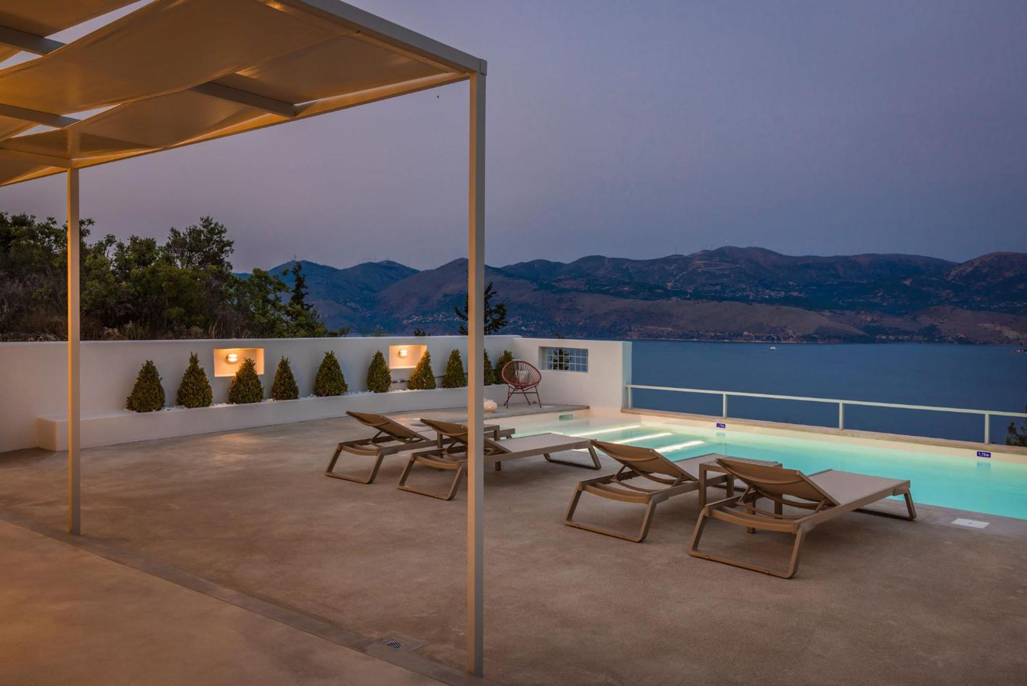 Villa Mirto - Iris Sunset Villas Lépeda Kültér fotó
