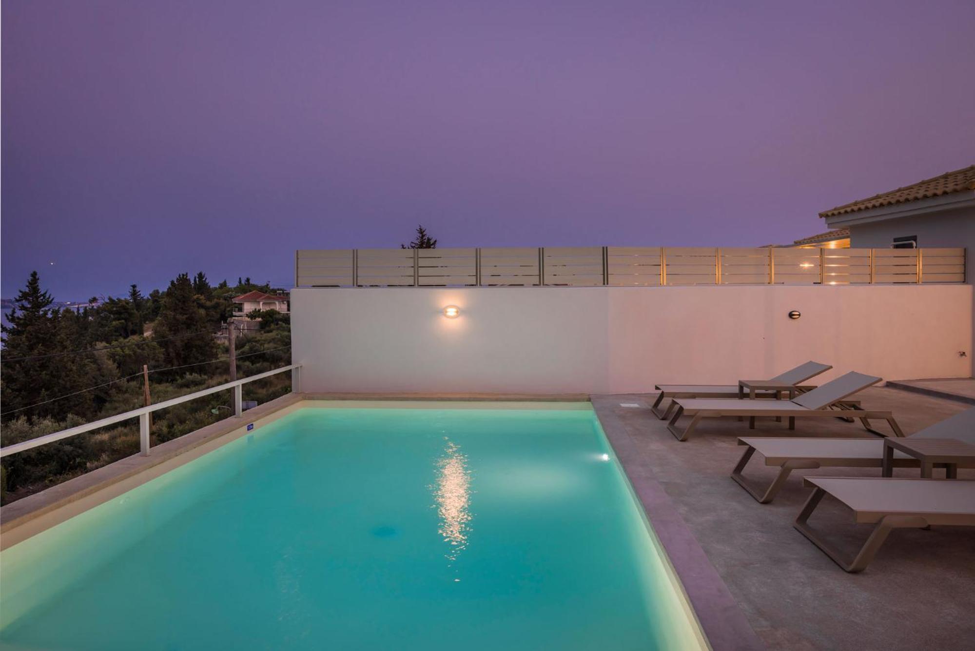 Villa Mirto - Iris Sunset Villas Lépeda Kültér fotó